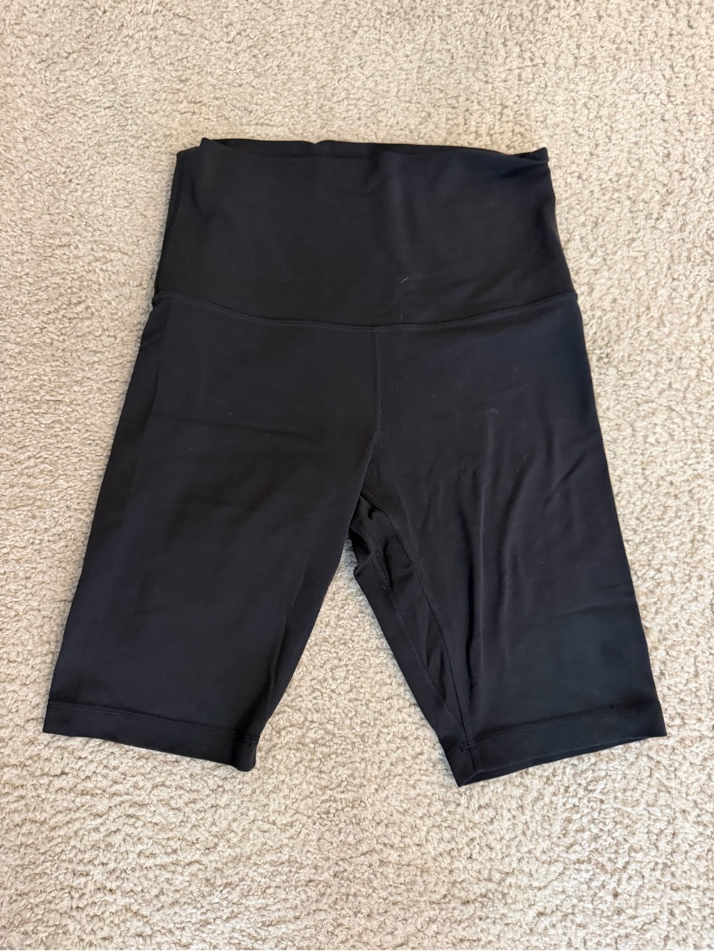 lululemon athletica Black High-Rise Bike Shorts